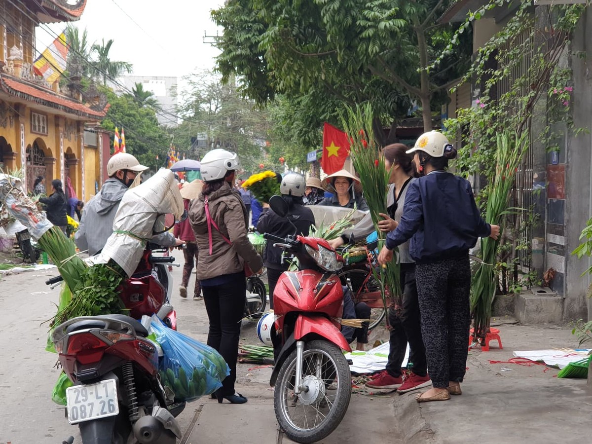 Nhộn nhịp Chợ hoa Lũng những ngày giáp Tết ảnh 3
