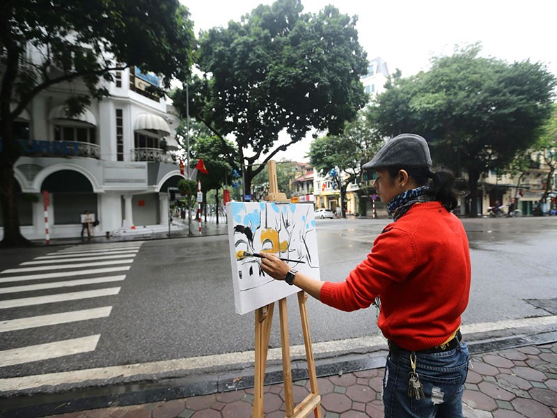 Hà Nội sớm đầu năm Canh tý 2020 ảnh 7