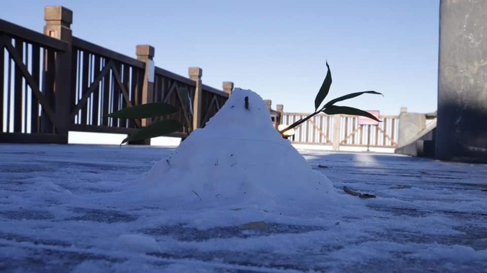 Băng phủ trắng Fansipan đúng ngày khai hội lễ hội khèn hoa 2020 ảnh 6