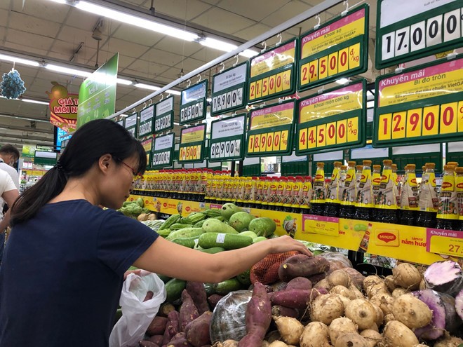 Giá thực phẩm, rau củ đã giảm ảnh 1