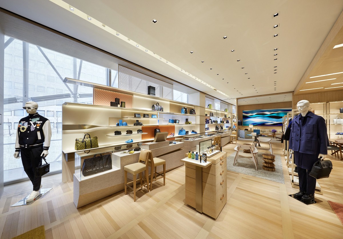 Cửa hiệu Louis Vuitton Osaka: Cánh buồm lộng gió ảnh 3