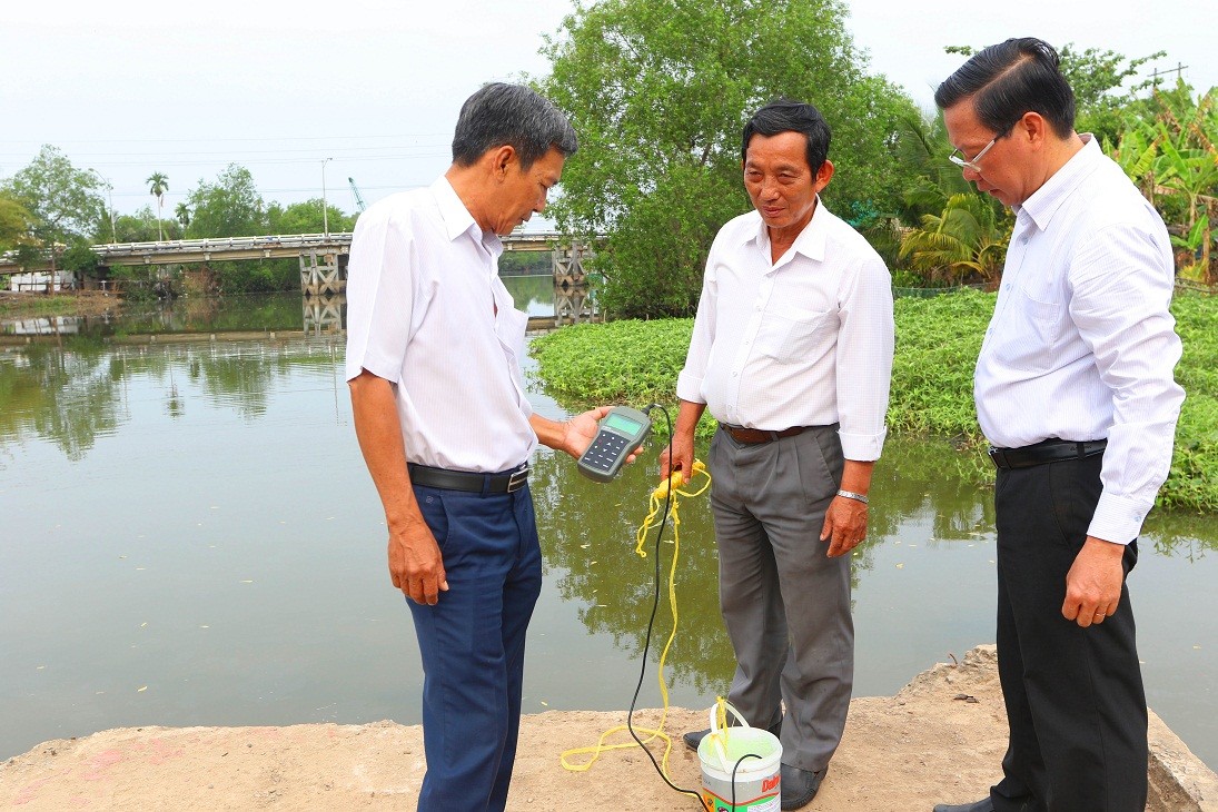 Bến Tre: Nhiều nhà máy có nguy cơ ngừng sản xuất do hạn mặn ảnh 1