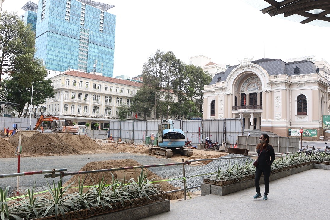 Tuyến Metro số 1: Ga Nhà hát TP.HCM tiến gần tới đích ảnh 6