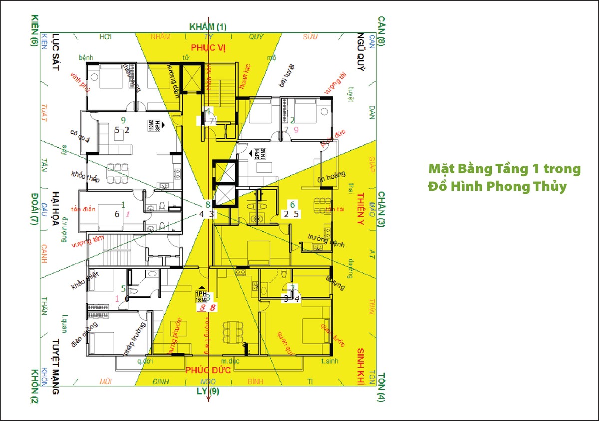 Thiết kế tòa chung cư theo phong thủy và tuổi chủ đầu tư ảnh 2