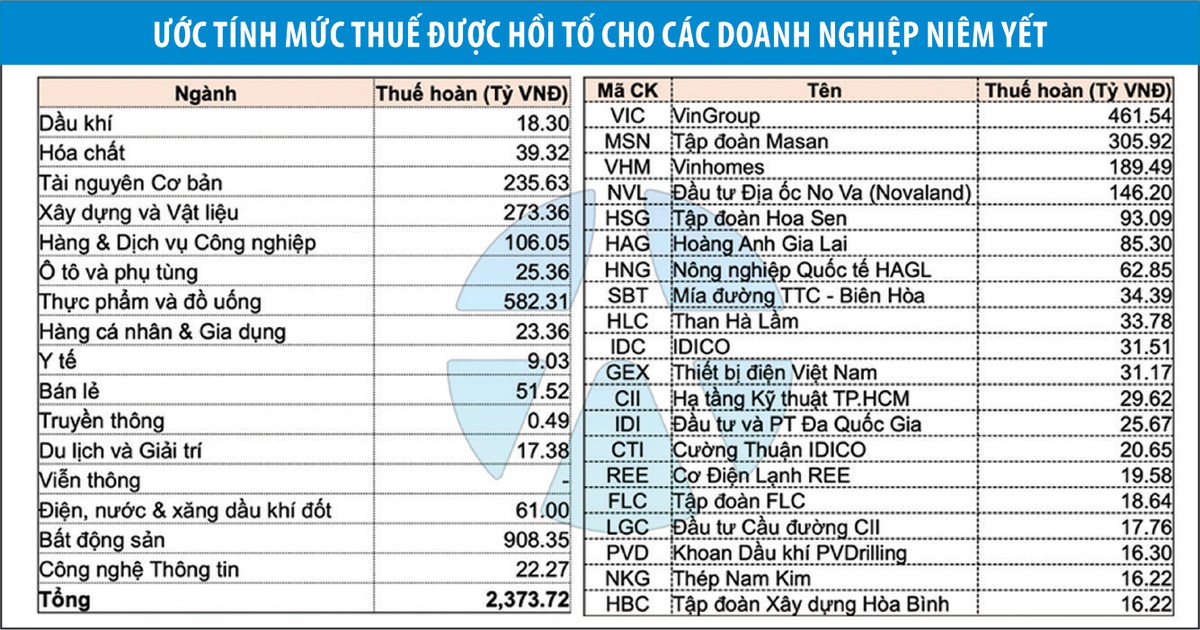 Những ngành hưởng lợi từ sửa Nghị định 20/2017 ảnh 2