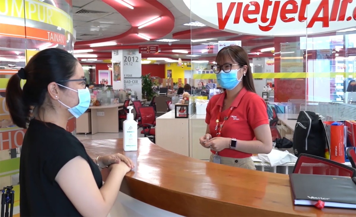 Vietjet tăng cường công tác nhân sự trong đại dịch ảnh 2