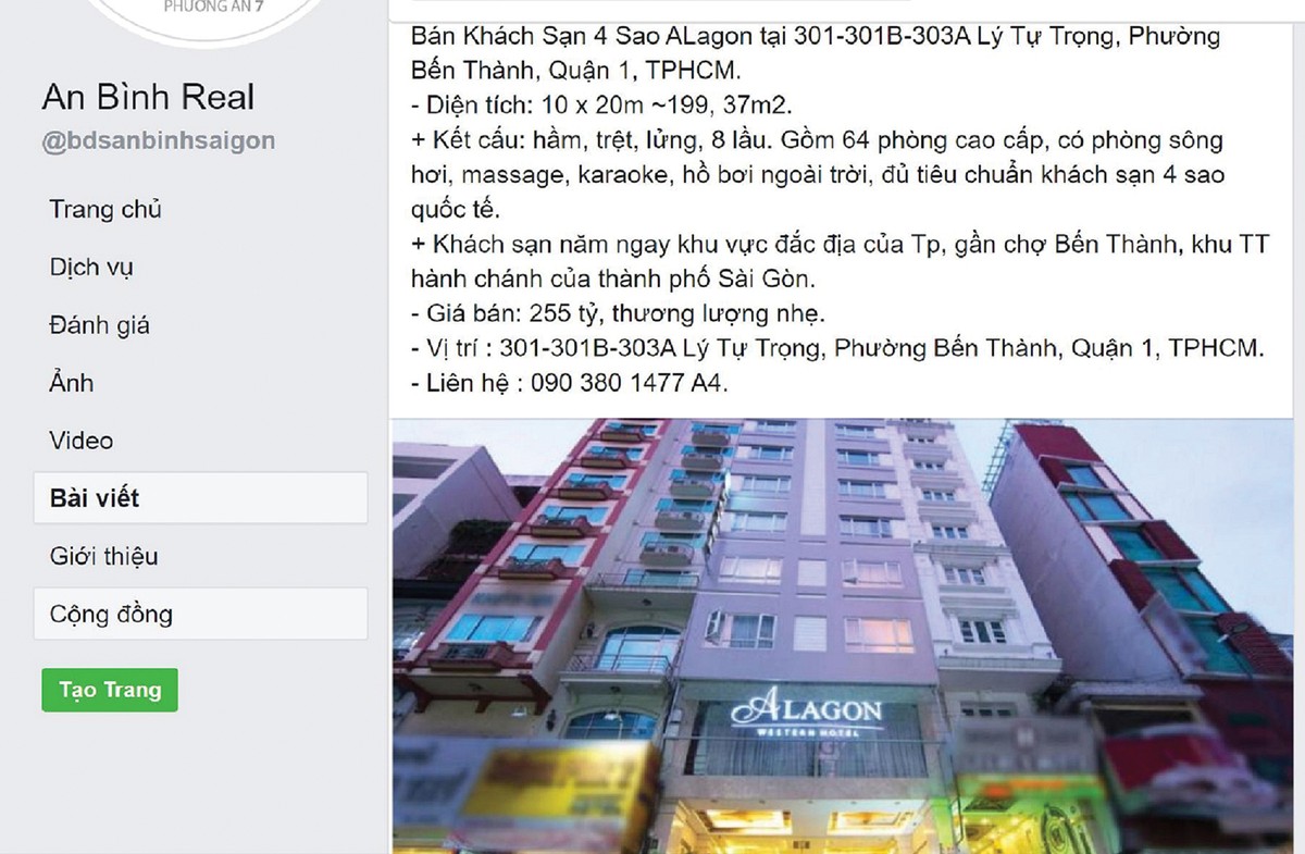 TP.HCM - hàng loạt khách sạn trăm tỷ “bán mình“ ảnh 1