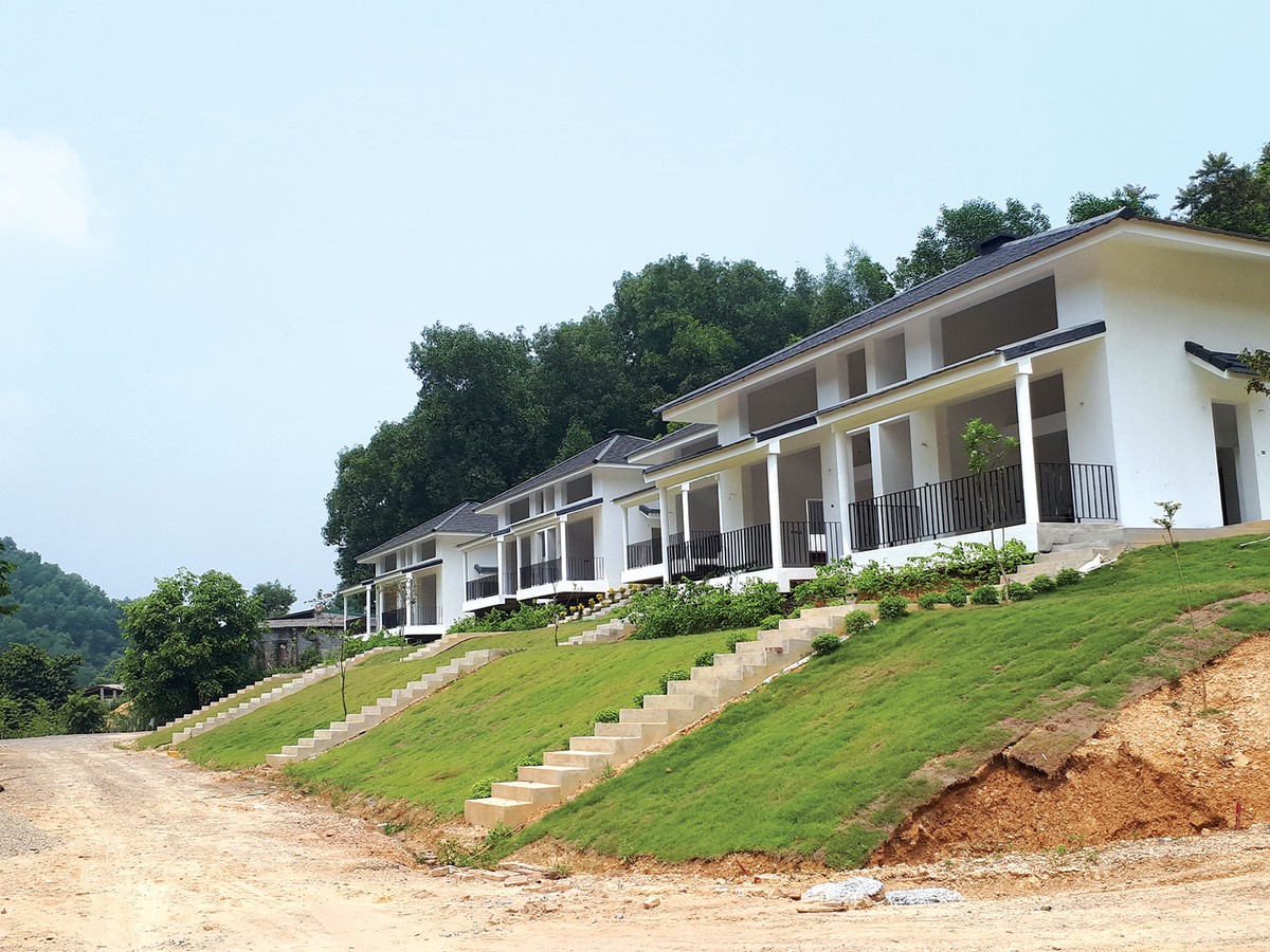 Nhiều khu biệt thự được xây dựng ở huyện Kỳ Sơn (cũ)