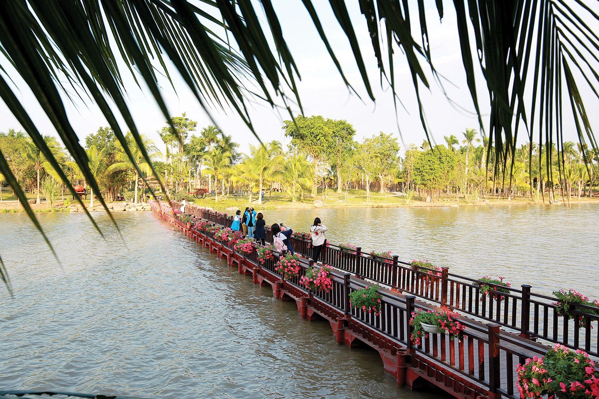 Một góc dự án Ecopark. Ảnh: Chí Cường