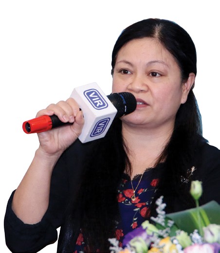 Bà Phạm Thị Thịnh, Phó cục trưởng Cục Đất đai - Bộ Tài nguyên và Môi trường