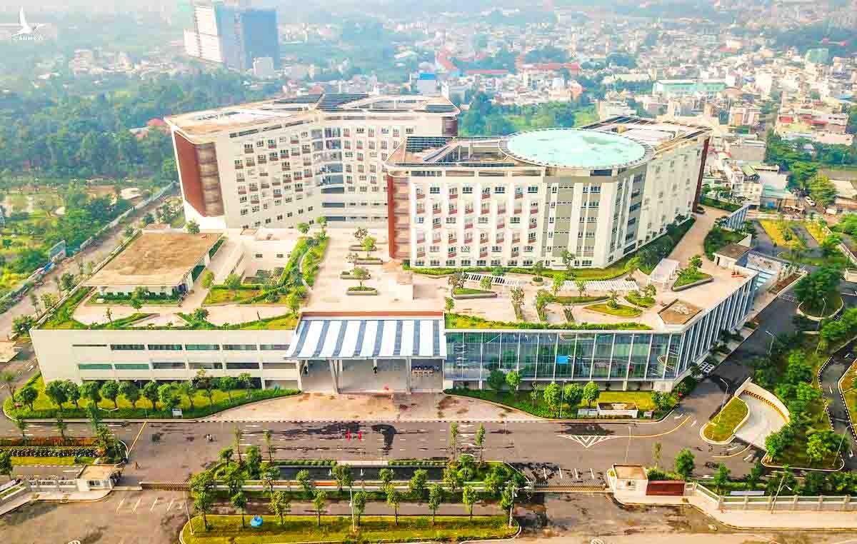 Dự án đầu tư xây dựng Cơ sở 2 Bệnh viện Ung bướu TP.HCM có tổng mức đầu tư hơn 5.800 tỷ đồng. Ảnh Lê Toàn.