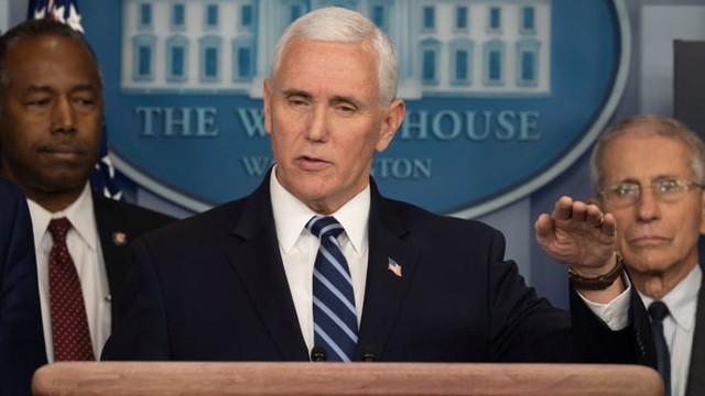 Ông Pence là nhân vật ôn hòa, được yêy thích trong chính quyền Trump (Ảnh: AFP)