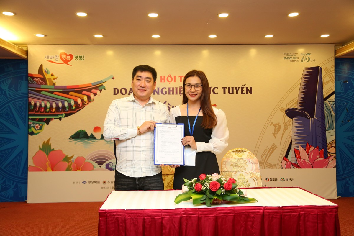 Nhiều biên bản ký kết hợp tác giữa doanh nghiệp Việt-Hàn đã được ghi nhận.