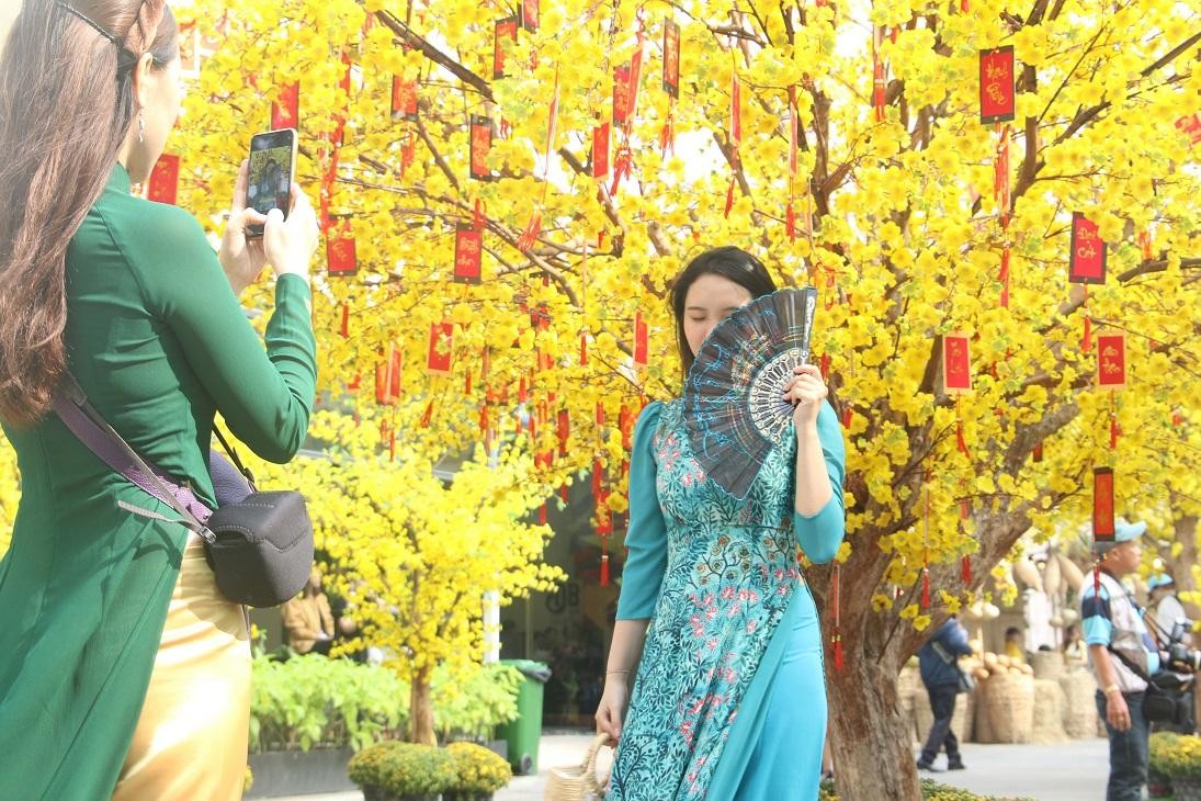 Khoảnh khắc Xuân về