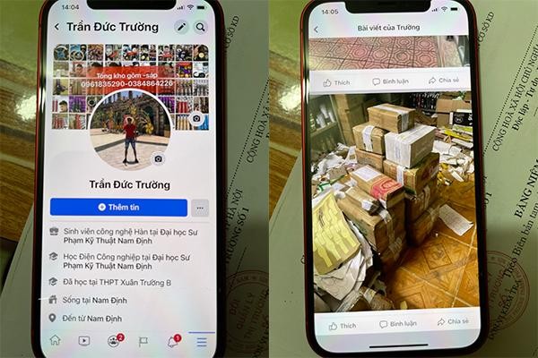 Tất cả các sản phẩm đều được rao bán online (Ảnh: Tổng Cục QLTT) Tất cả các sản phẩm đều được rao bán online (Ảnh: Tổng Cục QLTT)