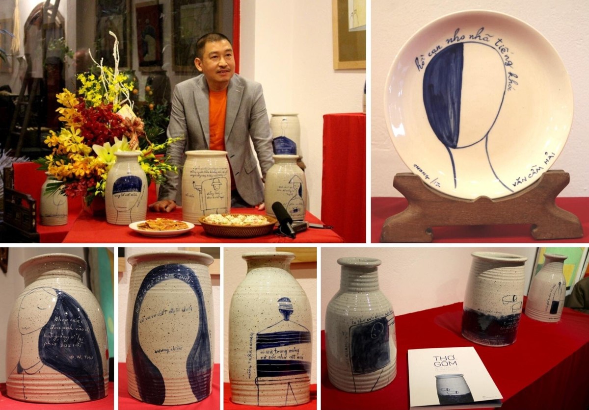 Những tác phẩm thơ gốm độc bản, sinh động và giao hòa của hai người nghệ sĩ tài hoa.