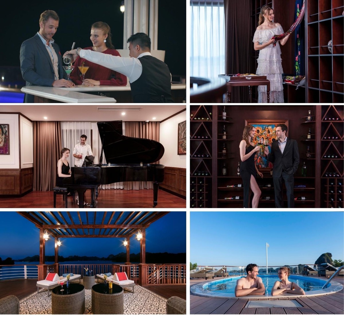 Trải nghiệm du thuyền Heritage Bình Chuẩn, vịnh Lan Hạ, Hải Phòng để thấy Việt Nam cũng có những trải nghiệm đẳng cấp, xa hoa không kém bất cứ nơi đâu.