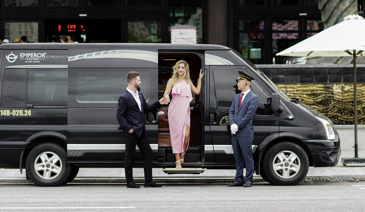 Hạm đội 10 chiếc ô tô từ 4-16 chỗ, bao gồm cả xe limousine của Luxury Travel đều đang phải nằm yên trong bãi.