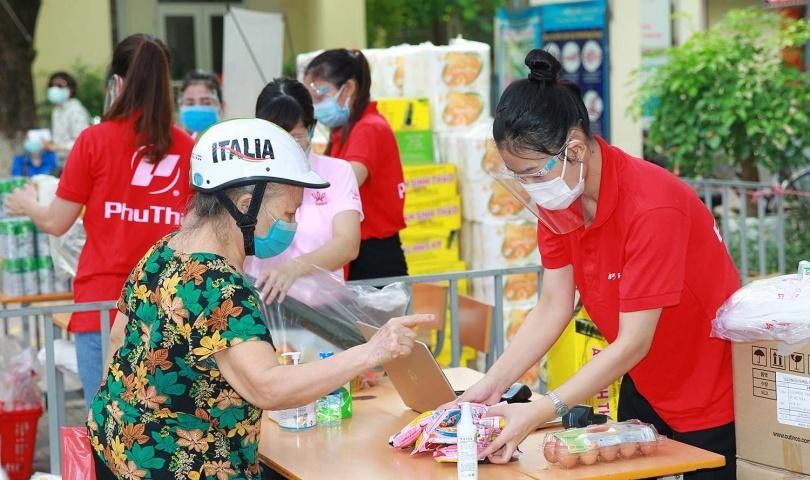 Siêu thị 0 đồng là một hoạt động trong Chương trình Hà Nội Trái tim hồng do ba đơn vị đồng phối hợp tổ chức là Thành đoàn – Hội Sinh viên Việt Nam TP. Hà Nội