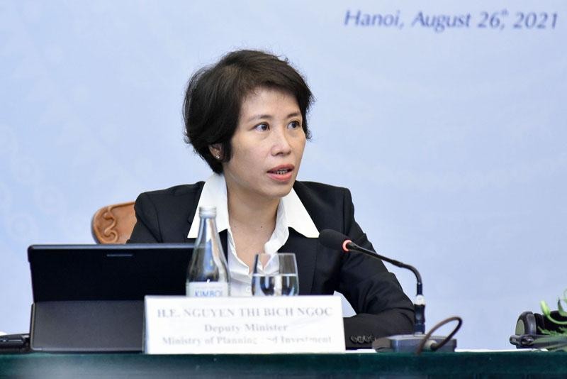 Thứ trưởng Nguyễn Thị Bích Ngọc đề xuất 3 định hướng lớn tạo đột phá trong hợp tác đầu tư Việt Nam - Trung Đông (Ảnh: BNG)