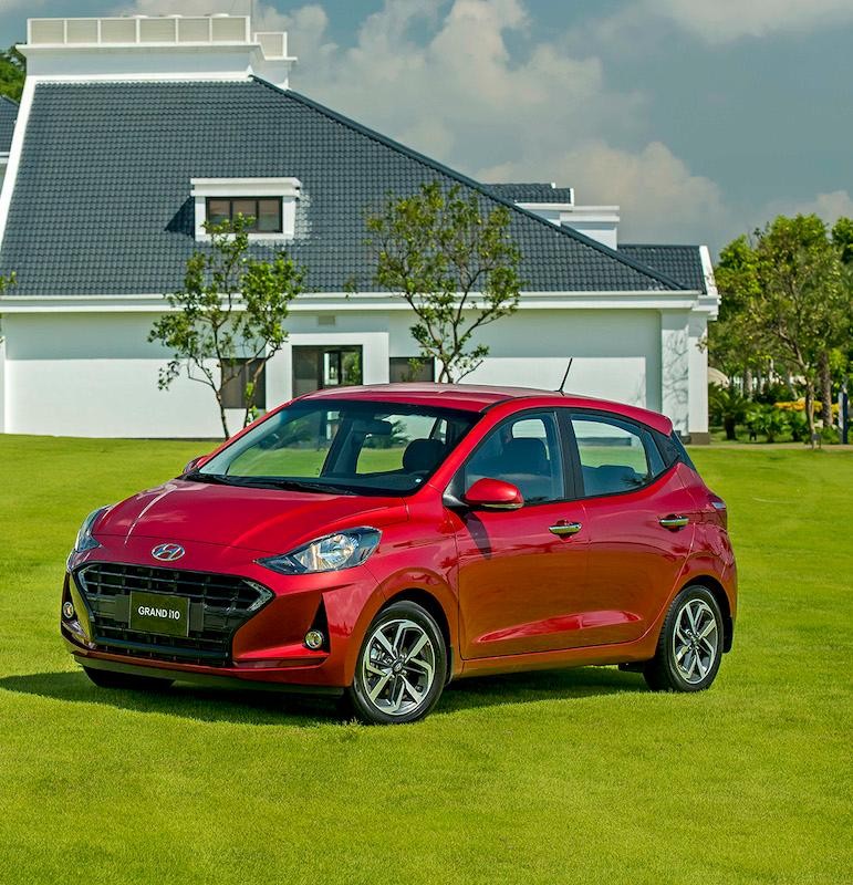 Hyundai Grand i10 bán được 394 xe, giảm mạnh so với tháng 7 trước đó
