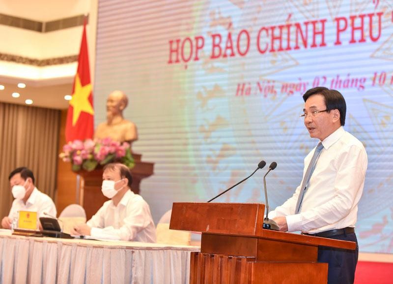 Bộ trưởng, Chủ nhiệm VPCP Trần Văn Sơn (Ảnh: Nhật Bắc)