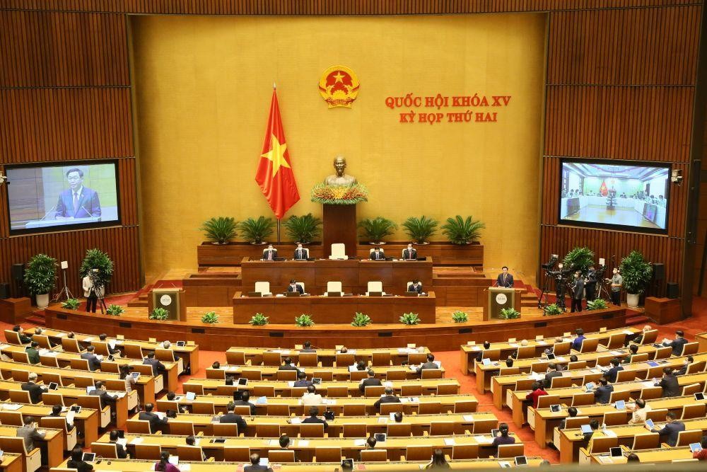 Kỳ họp này, Quốc hội sẽ xem xét thông qua 2 dự án luật, 5 dự thảo nghị quyết và cho ý kiến 5 dự án luật, xem xét nhiều vấn đề quan trọng khác (Ảnh: Duy Linh)