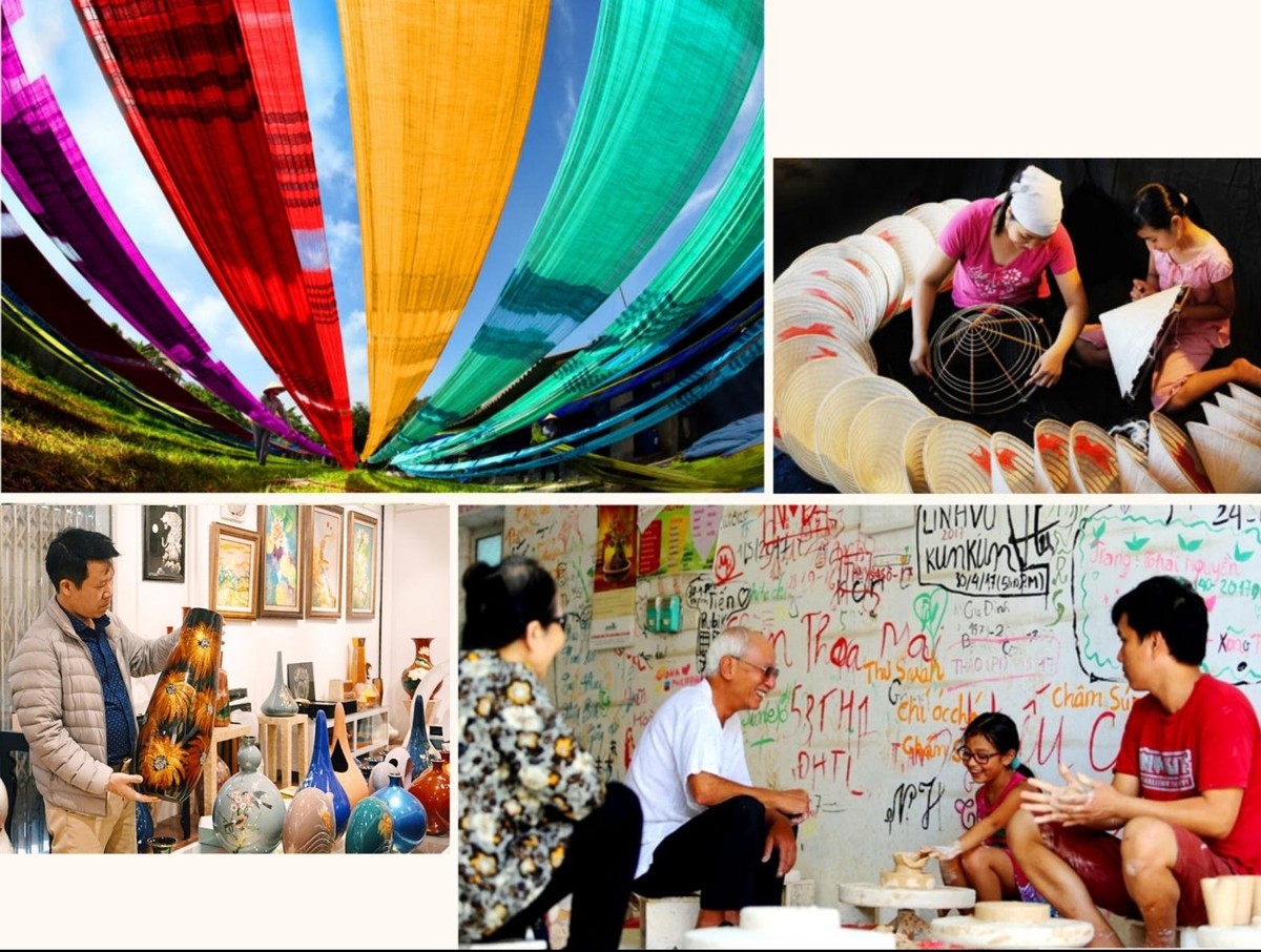 Hà Nội có khoảng 1.350 làng nghề, trong đó có hơn 300 làng nghề truyền thống tiêu biểu Hà Nội có khoảng 1.350 làng nghề, trong đó có hơn 300 làng nghề truyền thống tiêu biểu