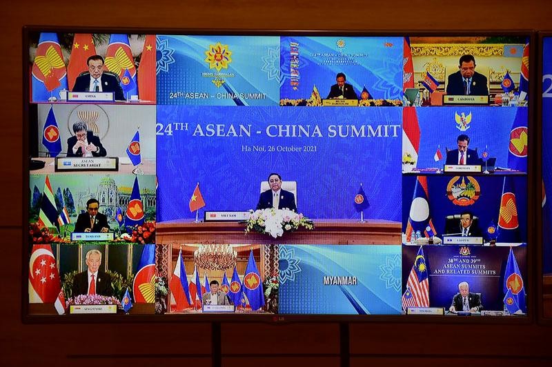 Thủ tướng Trung Quốc phát biểu ủng hộ ASEAN có vai trò và vị thế ngày càng cao trong khu vực và trên thế giới. (Ảnh: Nhật Bắc)