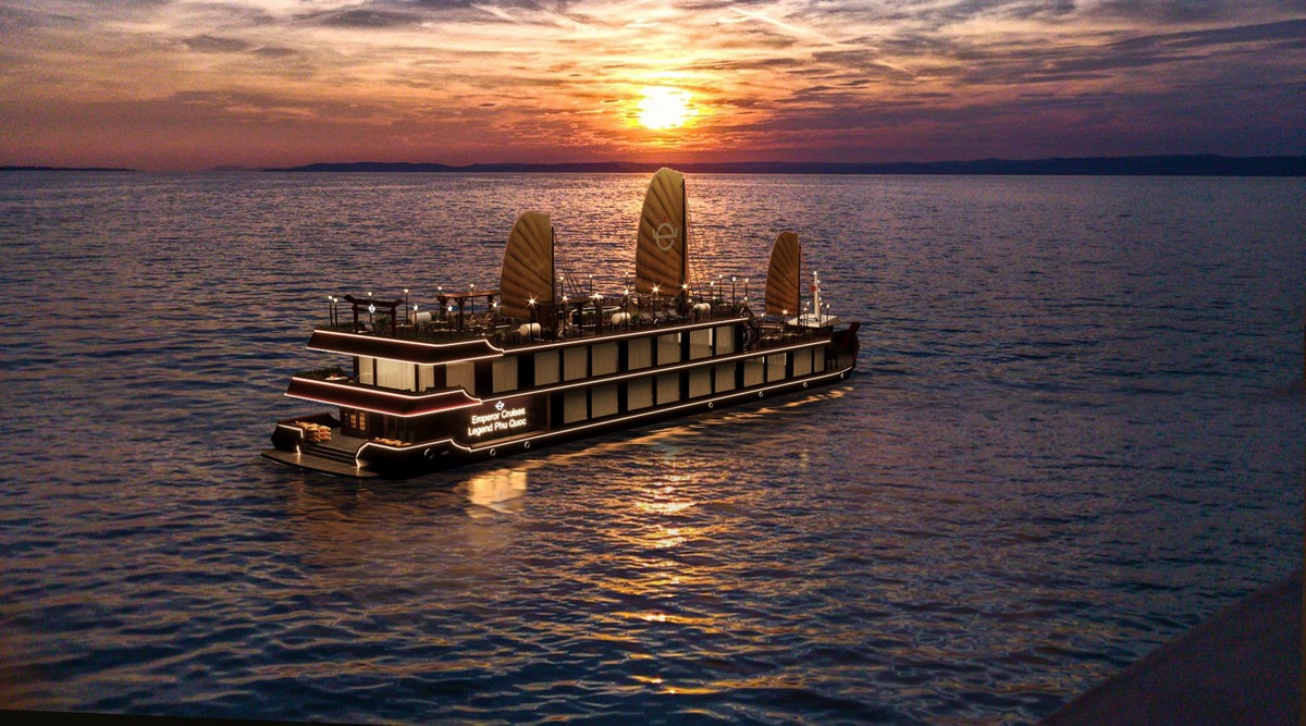 Thiết kế du thuyền Emperor Legend Phú Quốc, tại Phú Quốc. Thiết kế du thuyền Emperor Legend Phú Quốc, tại Phú Quốc.