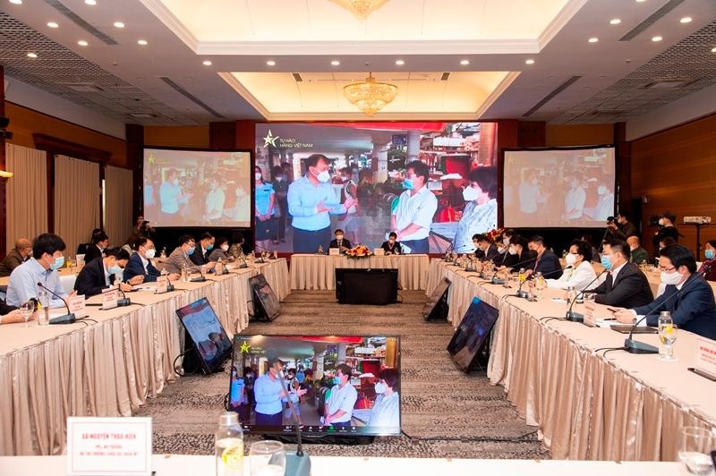 Hội nghị được kết nối với các điểm cầu trực tuyến tại các tỉnh, thành phố trong cả nước.