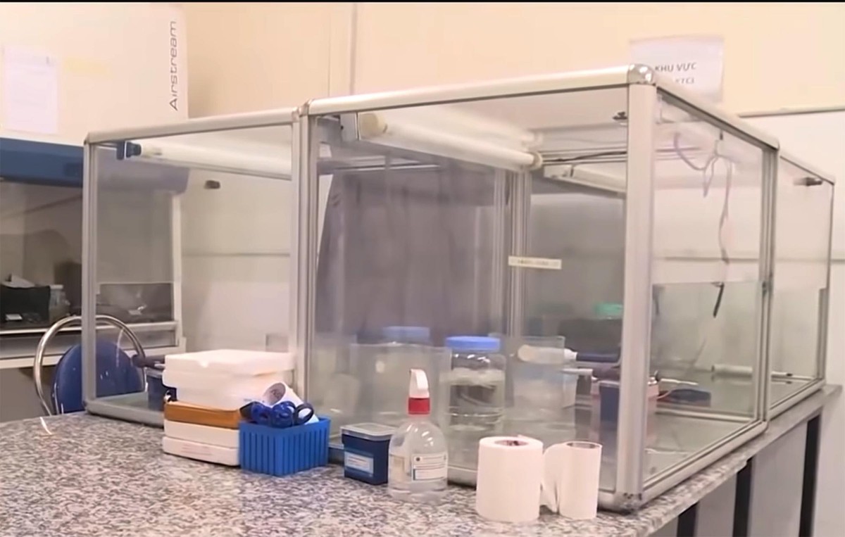 Một góc khu sản xuất