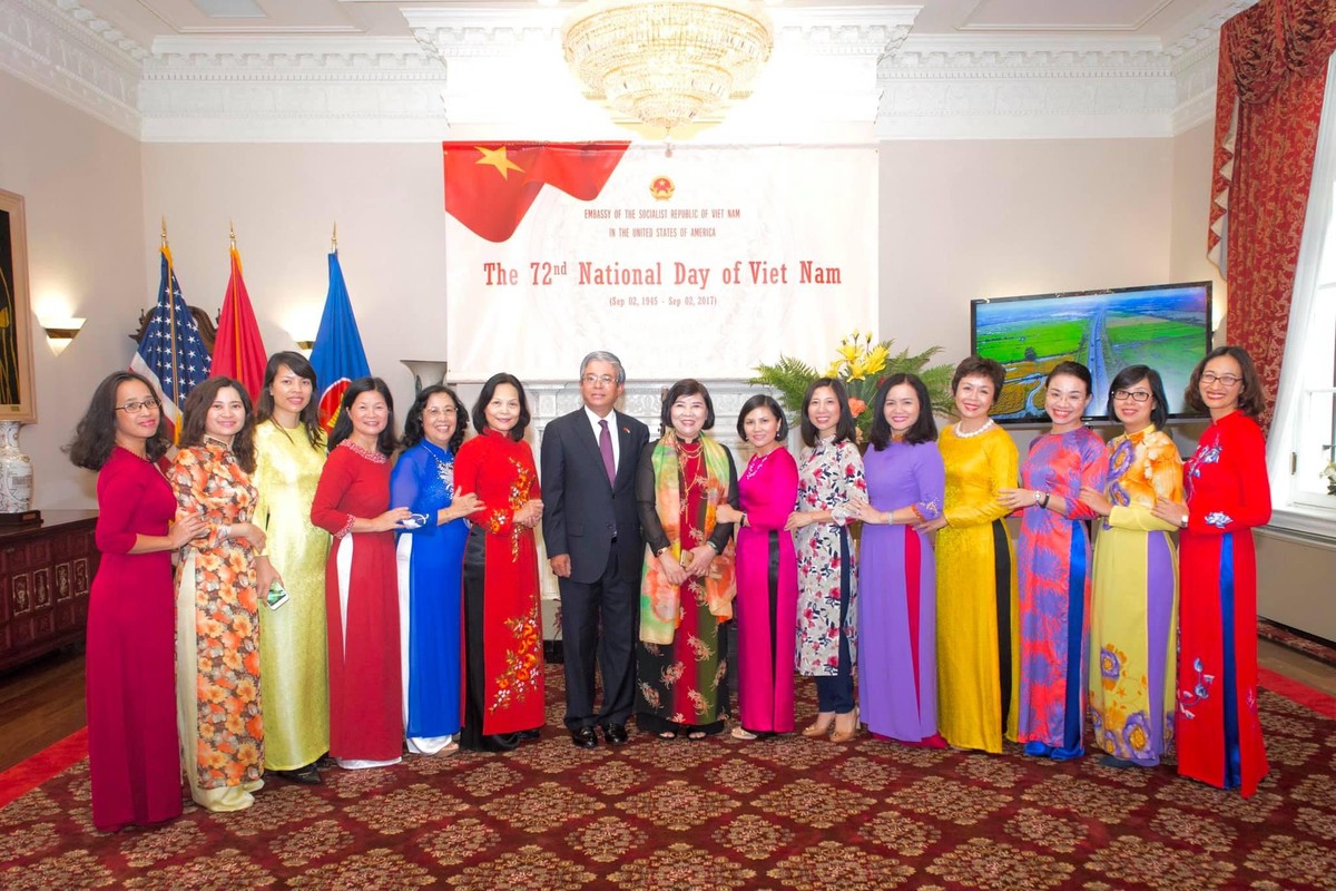 Tổ chức mừng Quốc khánh Việt Nam năm 2017 tại Đại sứ quán Việt Nam tại Hoa Kỳ