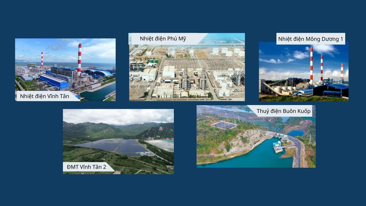 Các nhà máy điện trực thuộc EVNGENCO3
