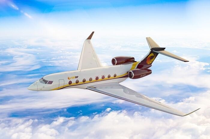 Sun Air sẽ khai thác 2 máy bay phản lực thương gia Gulfstream G650ER