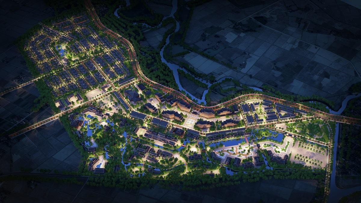 Nằm tại tâm điểm hệ sinh thái tỷ đô, Sun Beauty Onsen mang tính kết nối đón trọn dòng khách du lịch. Ảnh phối cảnh minh họa Nằm tại tâm điểm hệ sinh thái tỷ đô, Sun Beauty Onsen mang tính kết nối đón trọn dòng khách du lịch. Ảnh phối cảnh minh họa