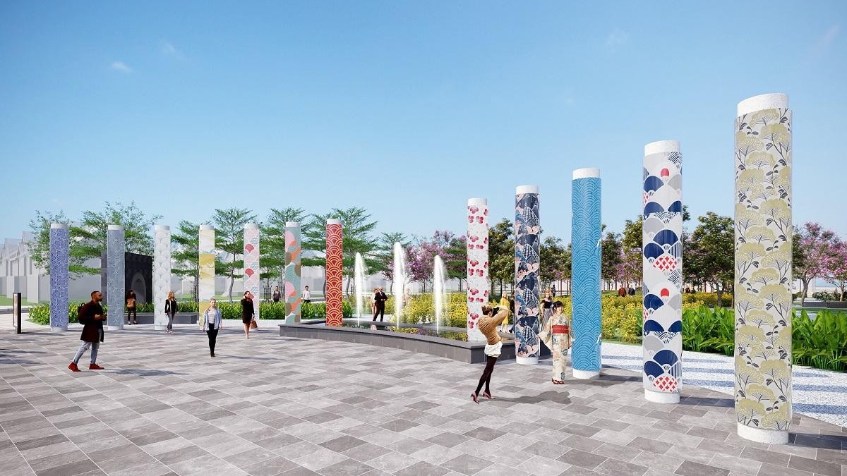 Trải nghiệm văn hóa Nhật Bản tại Sun Beauty Onsen. Ảnh phối cảnh minh họa Trải nghiệm văn hóa Nhật Bản tại Sun Beauty Onsen. Ảnh phối cảnh minh họa