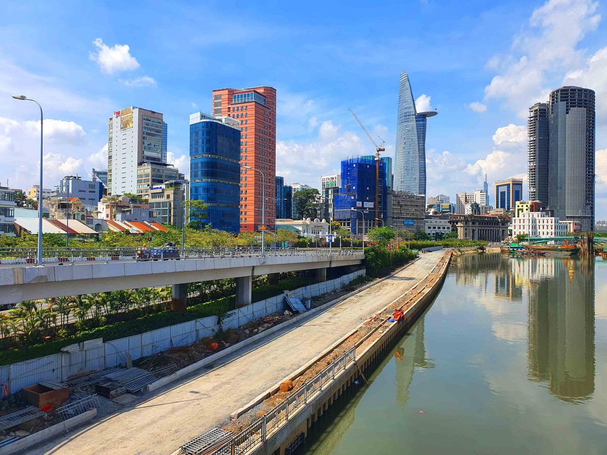 Tuyến đường này cơ bản đã hoàn thành.