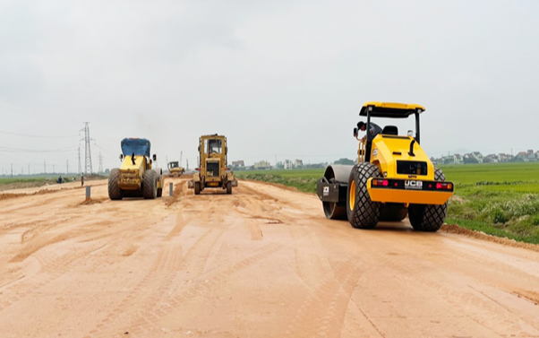 Cienco4 đang tích cực triển khai hoàn thành dự án trọng điểm cao tốc Bắc - Nam (Nguồn: Báo Nghệ An)