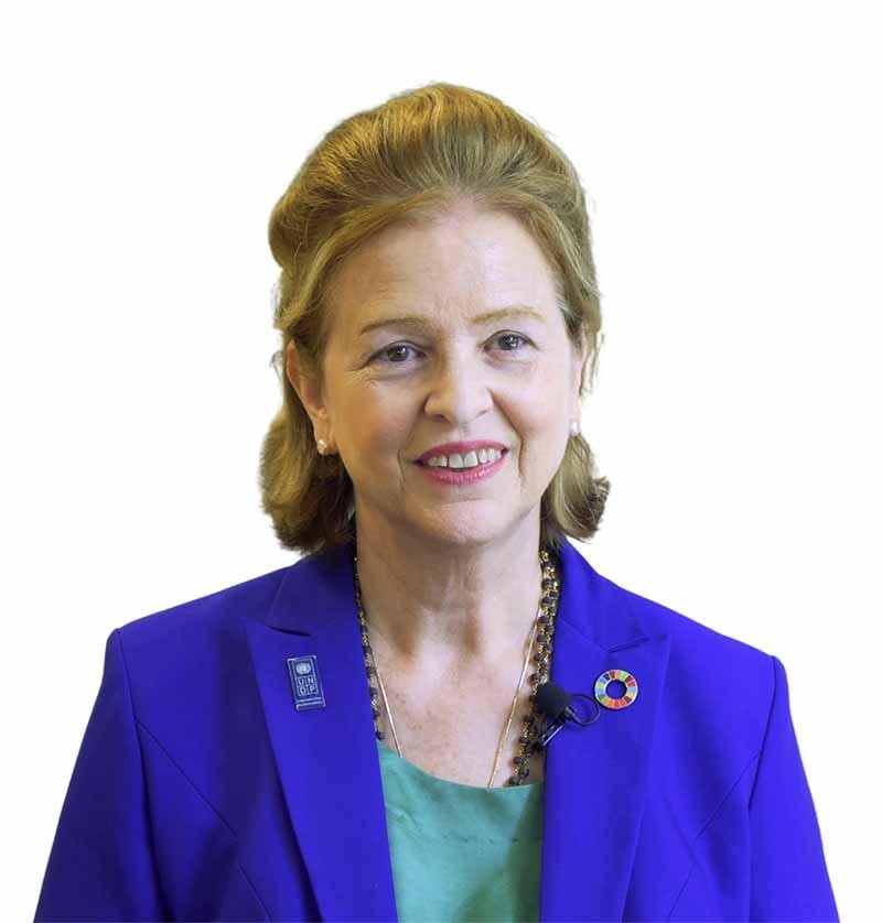 Bà Caitlin Wiesen, đại diện thường trú Chương trình Phát triển Liên hợp quốc (UNDP) tại Việt Nam