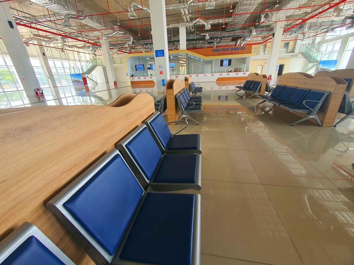 Cơ sở vật chất của Bến xe được đầu tư hiện đại.