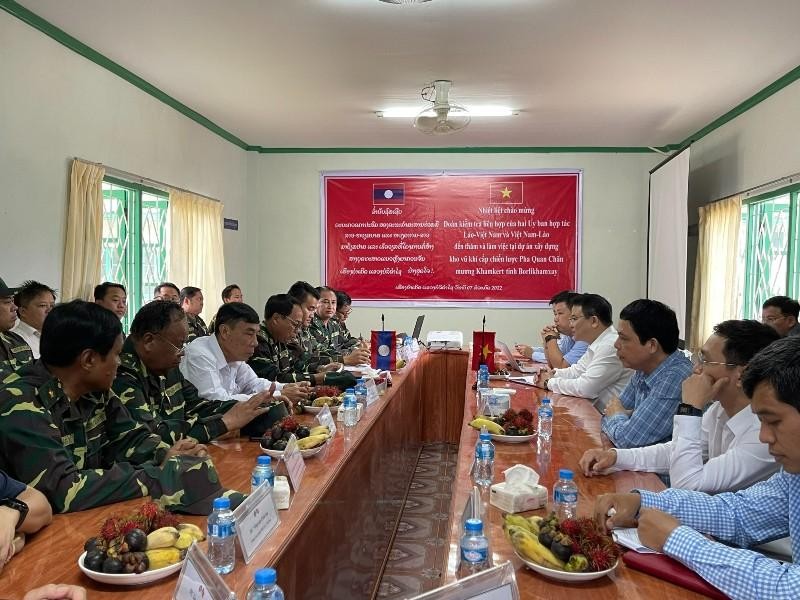 Hợp tác an ninh, quốc phòng chính là một lĩnh vực hợp tác trọng tâm của quan hệ hợp tác toàn diện Việt - Lào