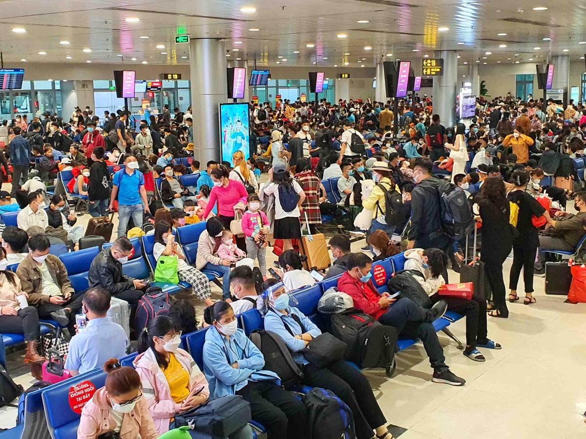 Mùa du lịch hè 2022 khiến sân bay Tân Sơn Nhất luôn trong tình trạng quá tải. Tổng thu du lịch 6 tháng đầu năm 2022 ước đạt 49.681 tỷ đồng, tăng 29,9% so cùng kỳ năm 2021 (cùng kỳ đạt 38.259 tỷ đồng), đạt 73,5% so với kế hoạch năm 2022.