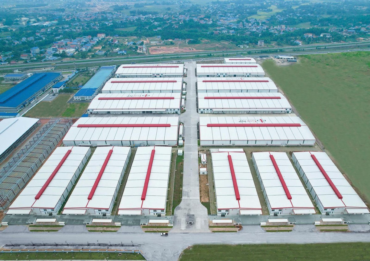 Nhiều khu công nghiệp, nhà xưởng mới được phát triển để đón “thời cơ vàng”. Ảnh: Thành Nguyễn