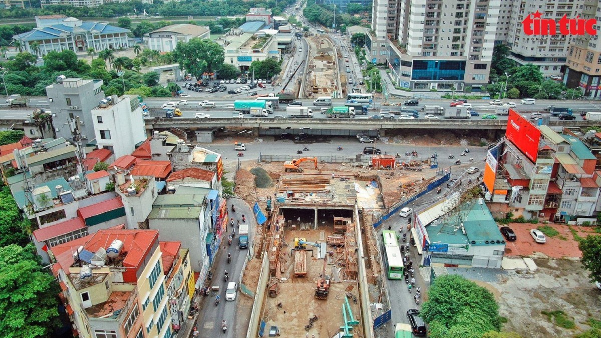 Công trình được kỳ vọng sẽ giải quyết xung đột, ùn tắc tại nút giao Lê Văn Lương - Vành đai 3 và từng bước hoàn chỉnh hạ tầng giao thông Thủ đô.