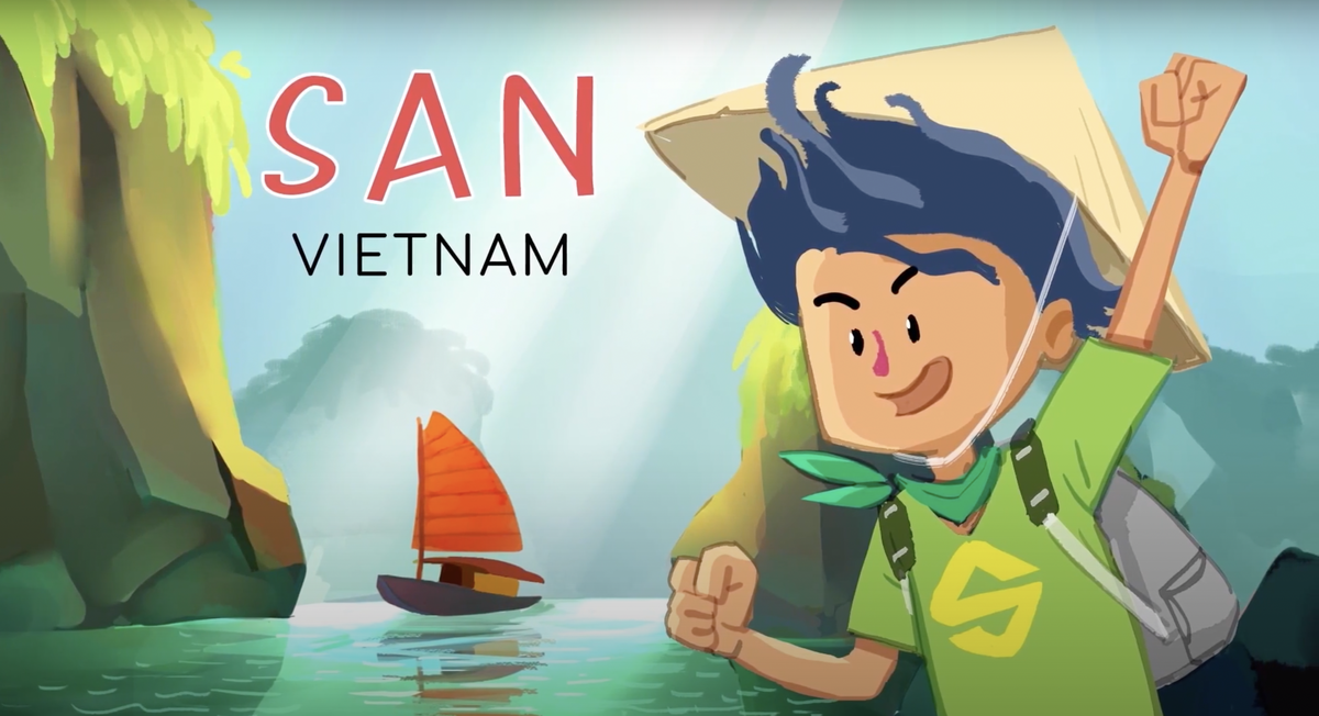 Tạo hình nhân vật San trong San Du ký.