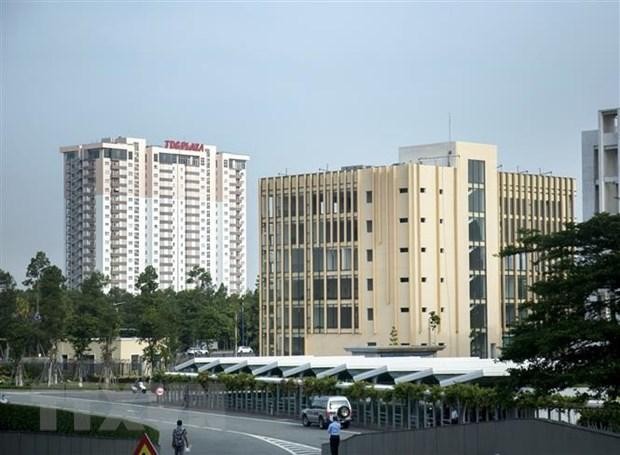 Hạ tầng kinh tế-xã hội hiện đại trong Thành phố mới Bình Dương. (Ảnh: Hồng Đạt/TTXVN) Hạ tầng kinh tế-xã hội hiện đại trong Thành phố mới Bình Dương. (Ảnh: Hồng Đạt/TTXVN)