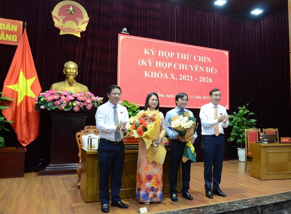 Bà Cao Thị Huyền Trân và ông Tô Văn Hùng được điều động nhận nhiệm vụ mới.