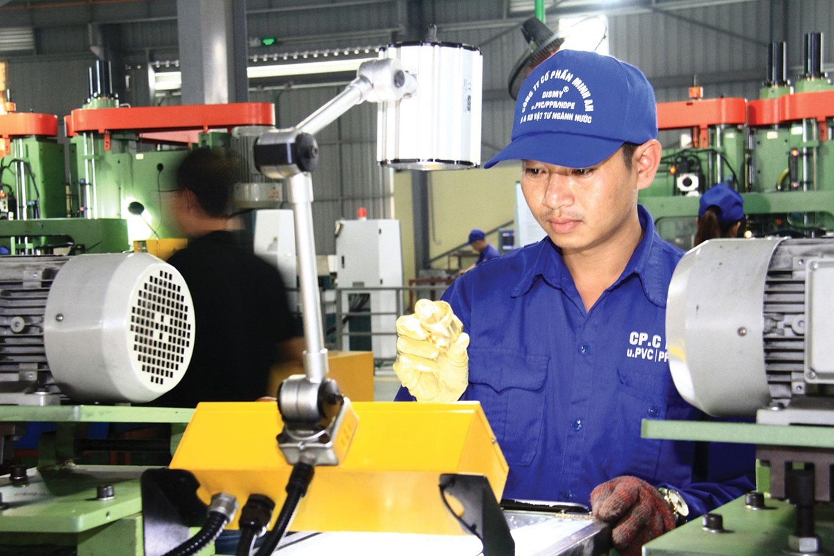 Các khu công nghiệp vẫn hoạt động hiệu quả. Ảnh: Thành Nguyễn