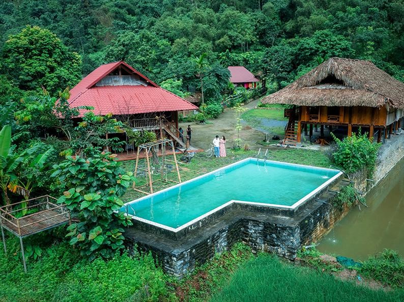 Vẻ đẹp homestay Tài Ngào.